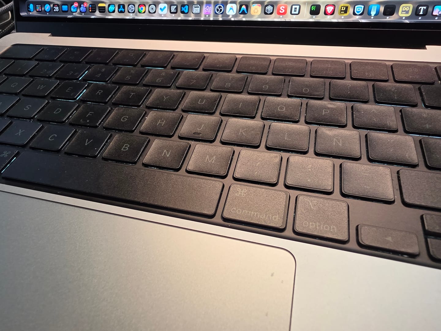 Customer photo review of Modular Keyboard Skin