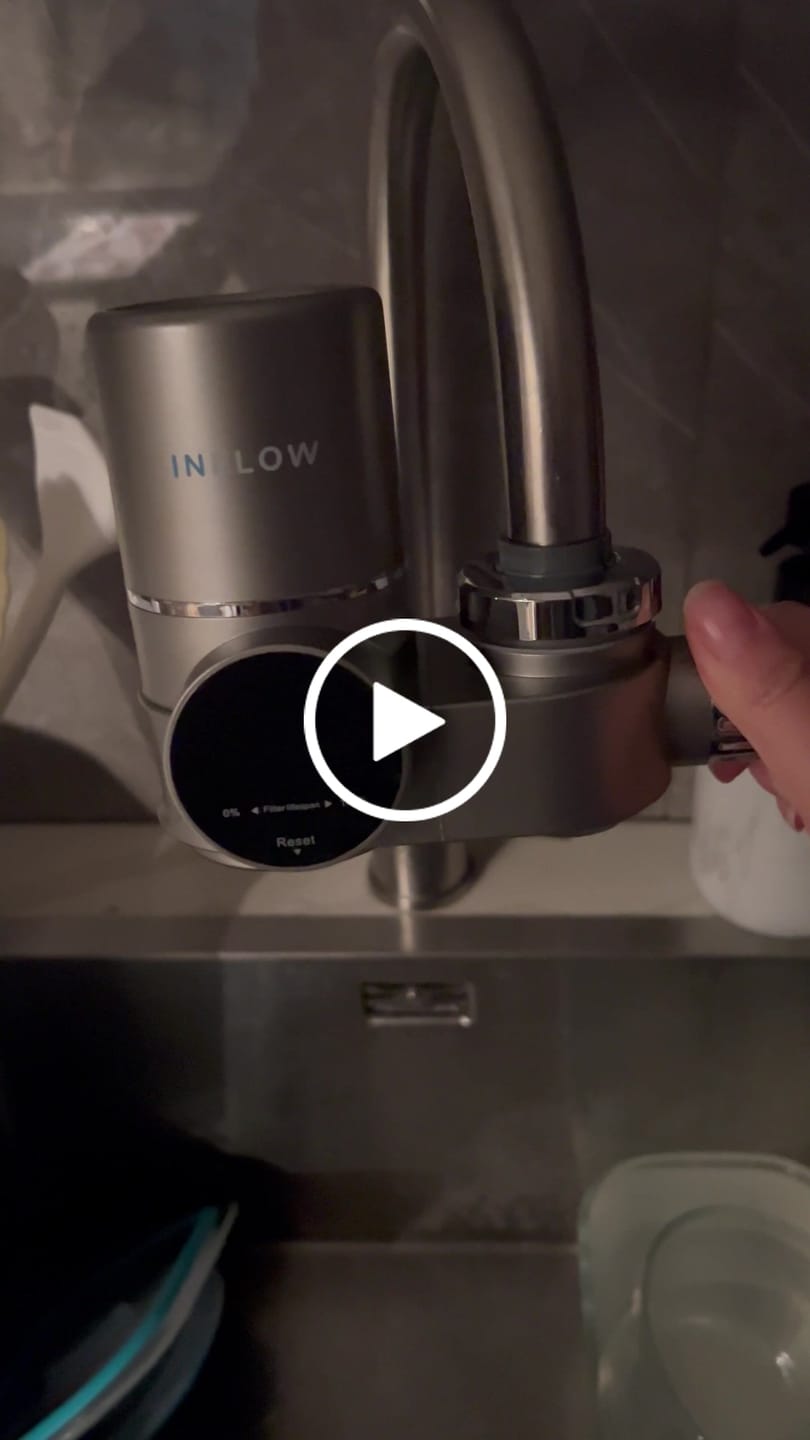 Customer video review of InFlow Tap Filter