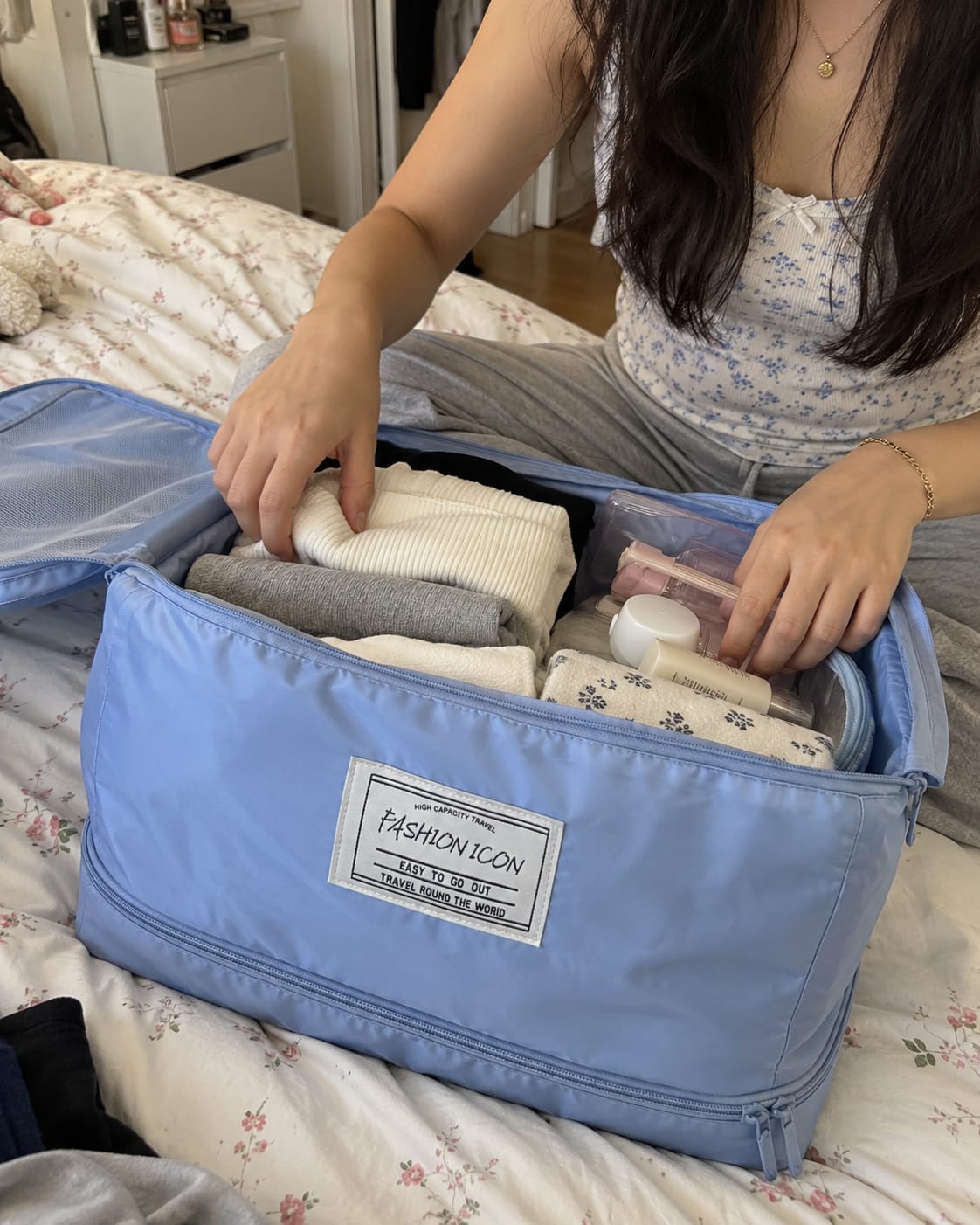 Customer photo review of ROVIXO GO | תיק נסיעות מתקפל