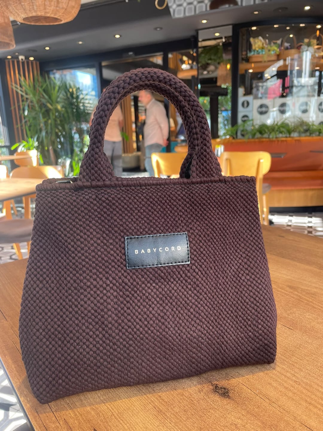 Customer photo review of Joy Bag Mini - Brownie