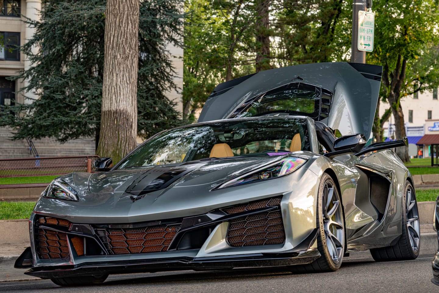 Customer photo review of Chevrolet Corvette C8 Z06 / E-Ray DRY CARBON FIBER Front Side Canards