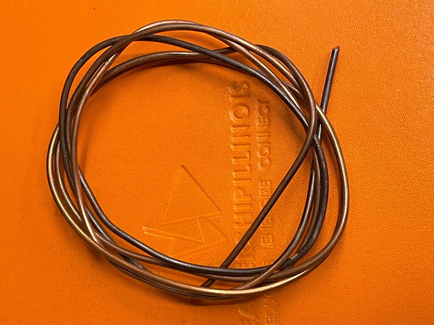 Customer photo review of Pure Copper Wire – Vastu Remedy for South-East Fire Zone & Main Door Conduction | Ideal for Plot & Toilet Blocking | 2 & 4 mm Diameter