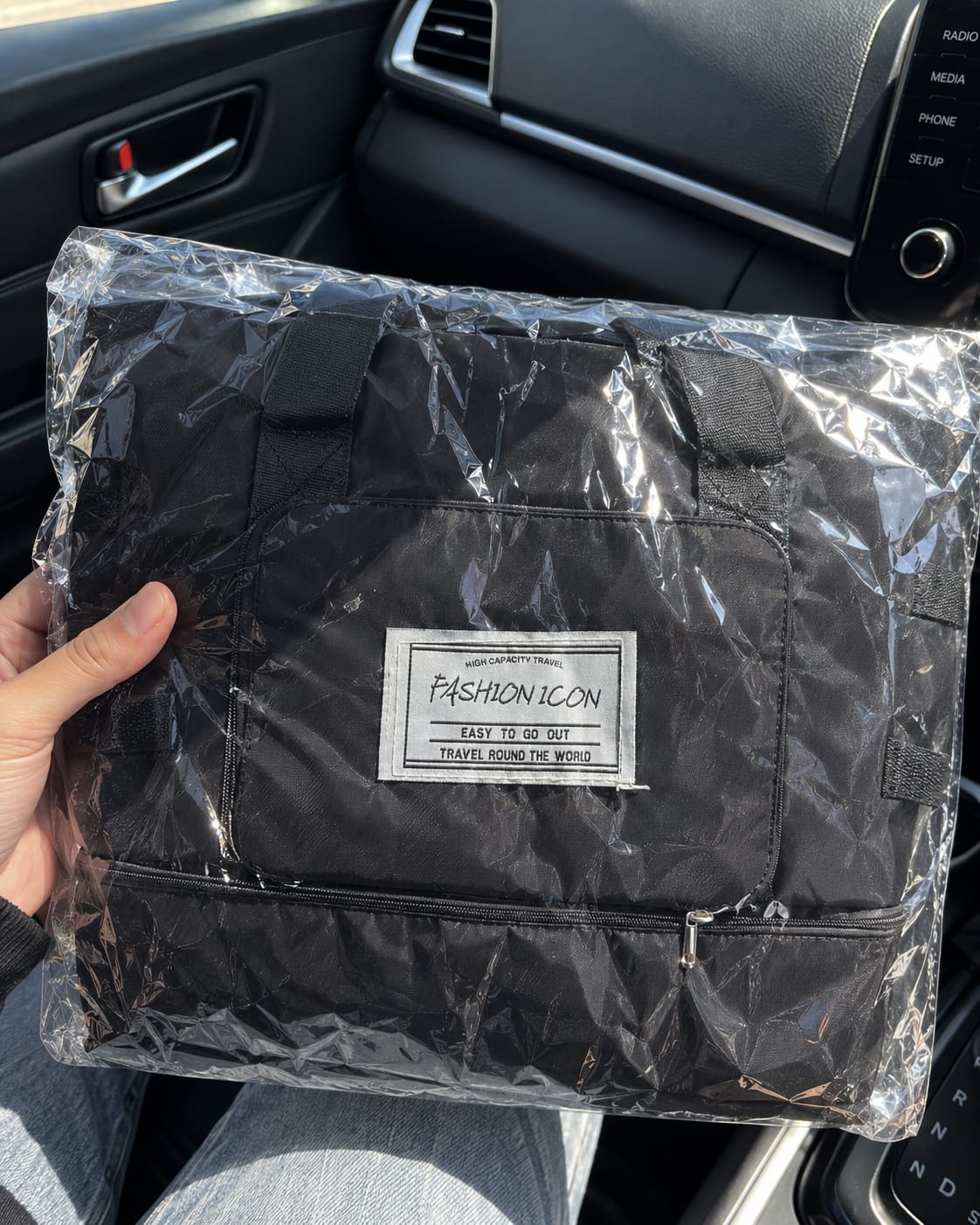 Customer photo review of ROVIXO GO | תיק נסיעות מתקפל