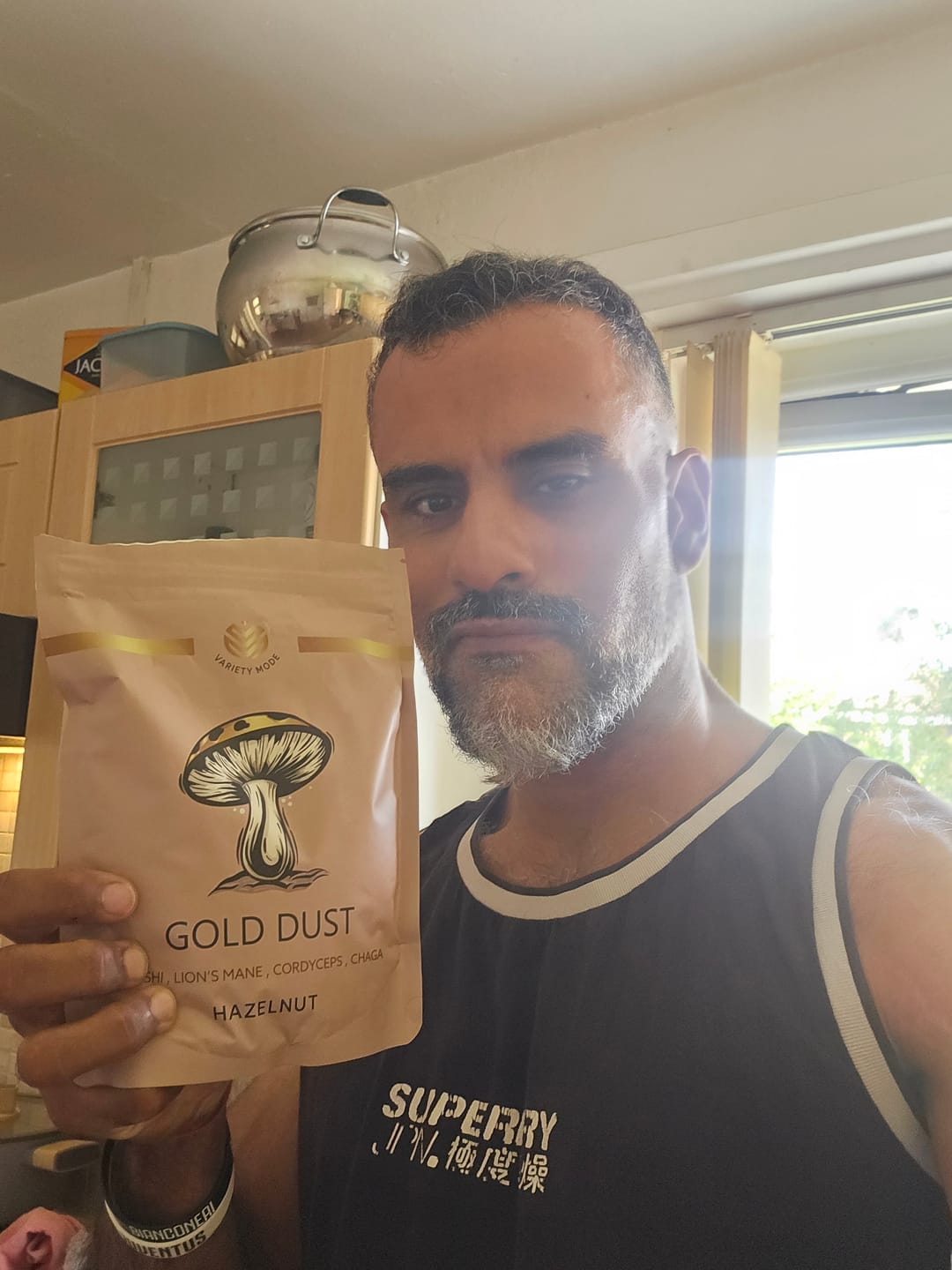 Customer photo review of Gold Dust - Hazelnut