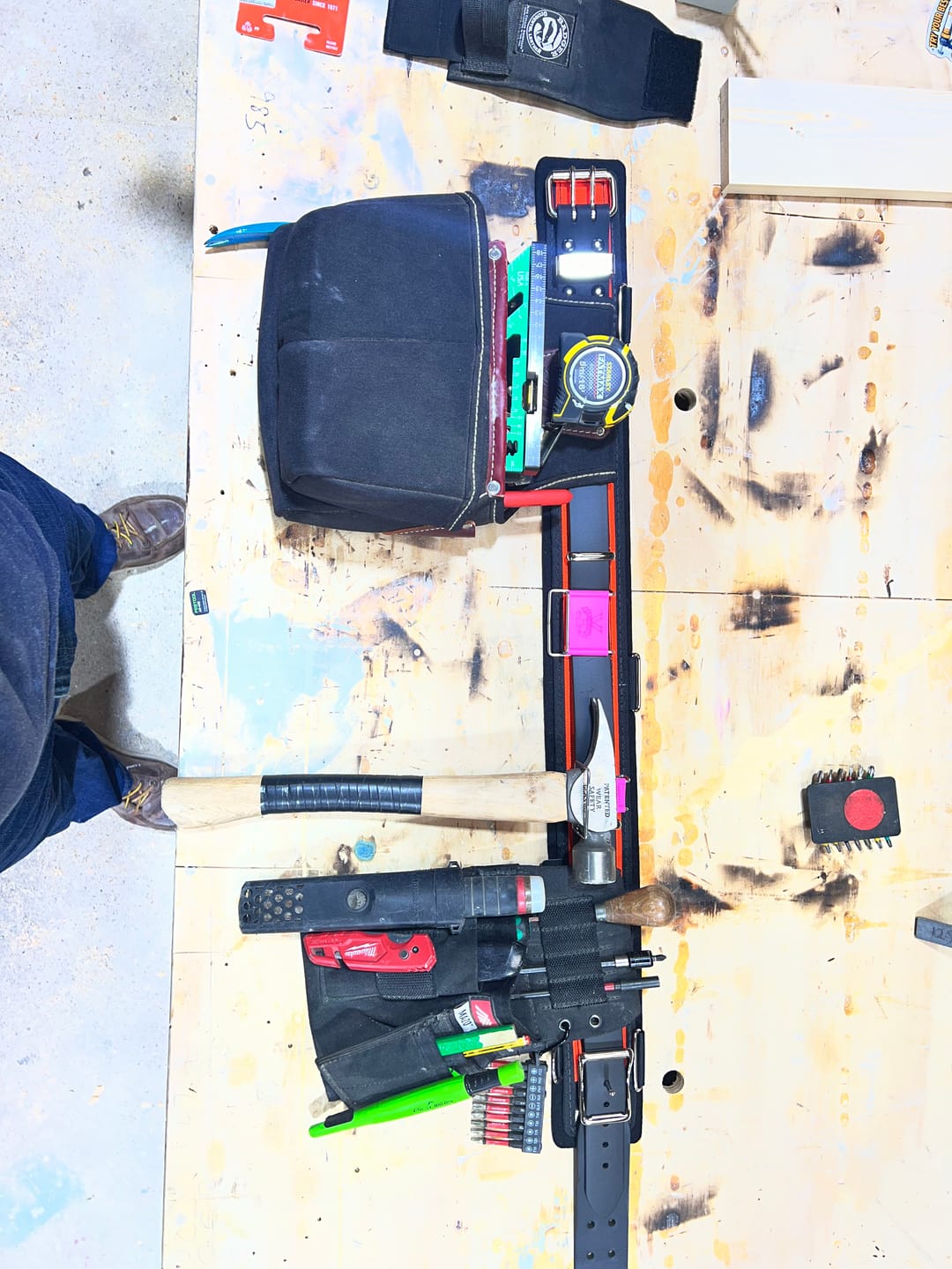 Customer photo review of Buckaroo Toolbelts | All Rounder Belt
