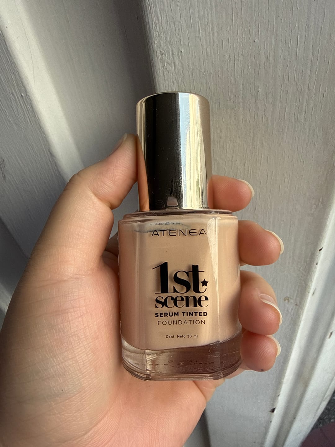 Customer photo review of TINTA DE MAQUILLAJE | SERUM TINTED