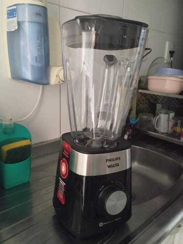 Customer photo review of PHILIPS Liquidificador Série 5000, RI2242, Preto, Jarra Inquebrável, Walita