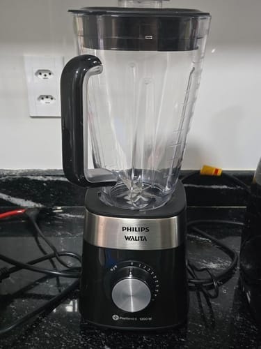 Customer photo review of PHILIPS Liquidificador Série 5000, RI2242, Preto, Jarra Inquebrável, Walita