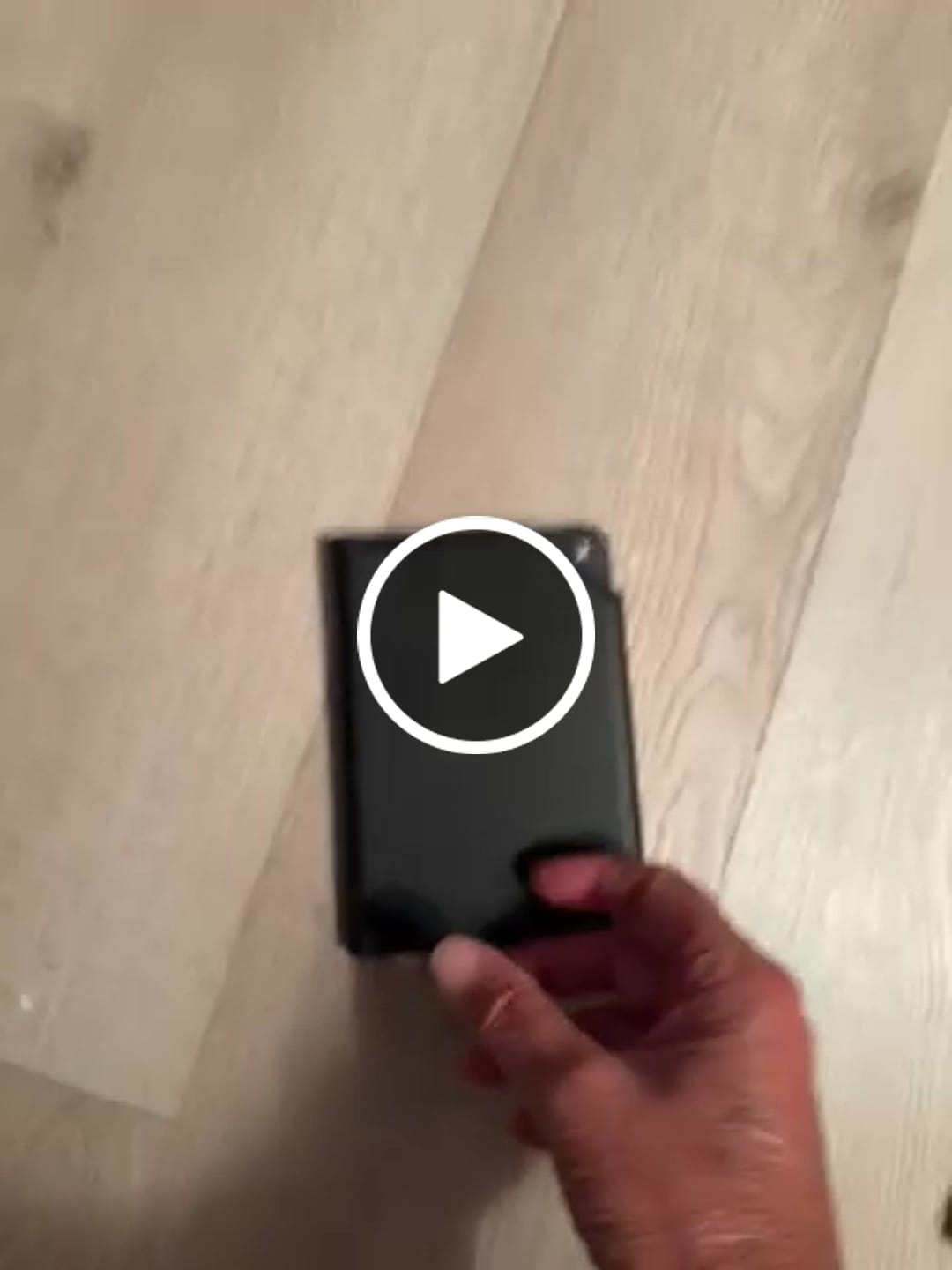 Customer video review of Passport Holder Air