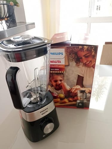 Customer photo review of PHILIPS Liquidificador Série 5000, RI2242, Preto, Jarra Inquebrável, Walita