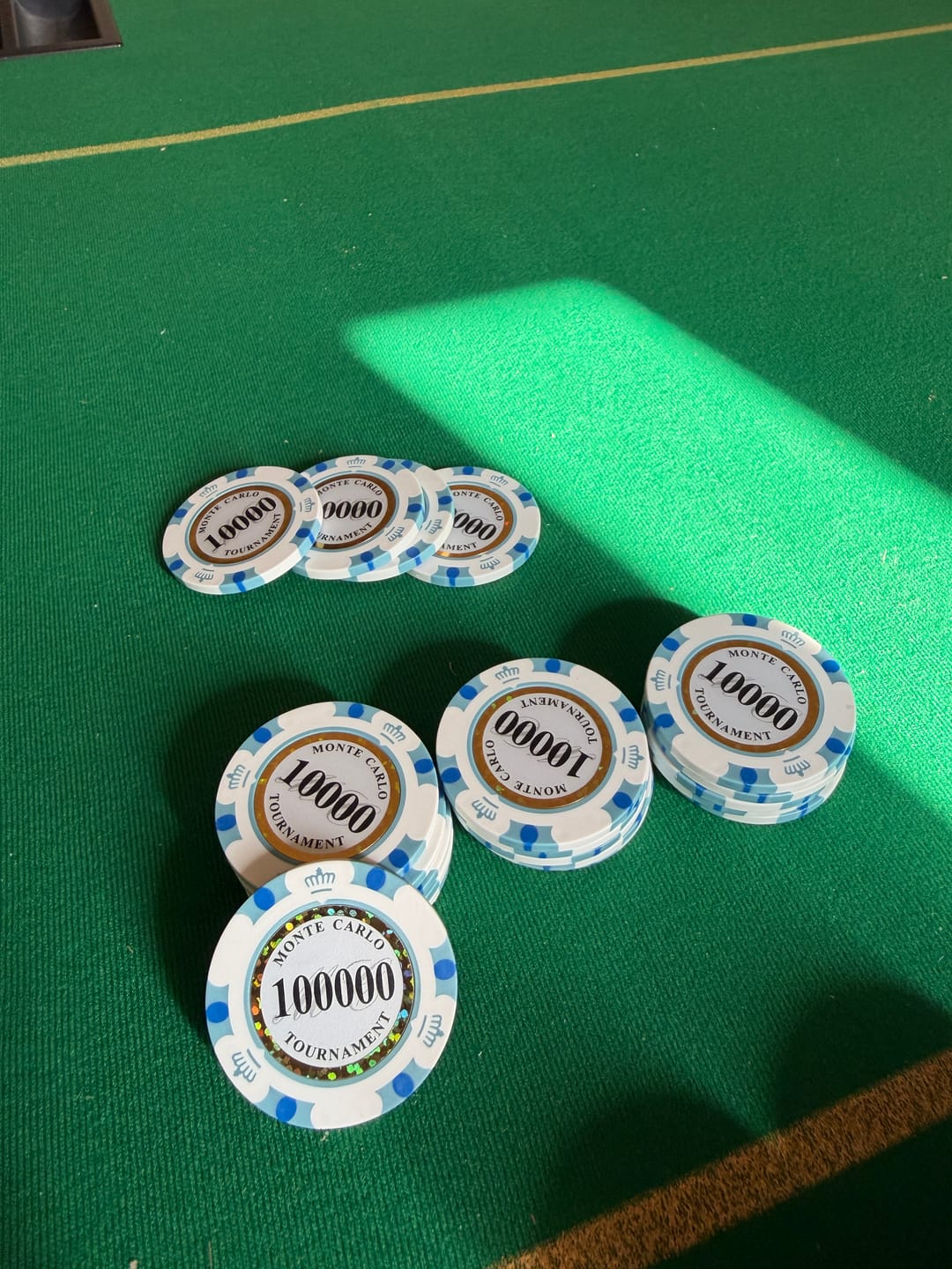 Customer photo review of Poker Plaque Monte Carlo 100.000