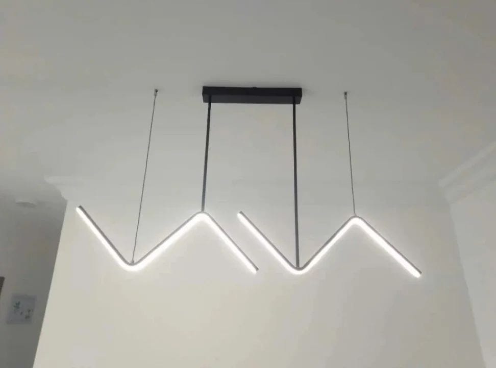 Customer photo review of Pendente Linear LED Hoffa 45cm ou 90cm