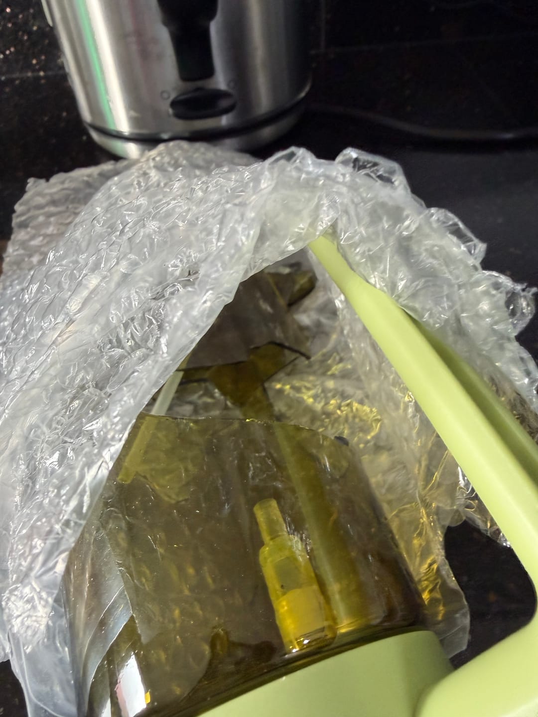 Customer photo review of 2 in 1 Oil Dispenser
