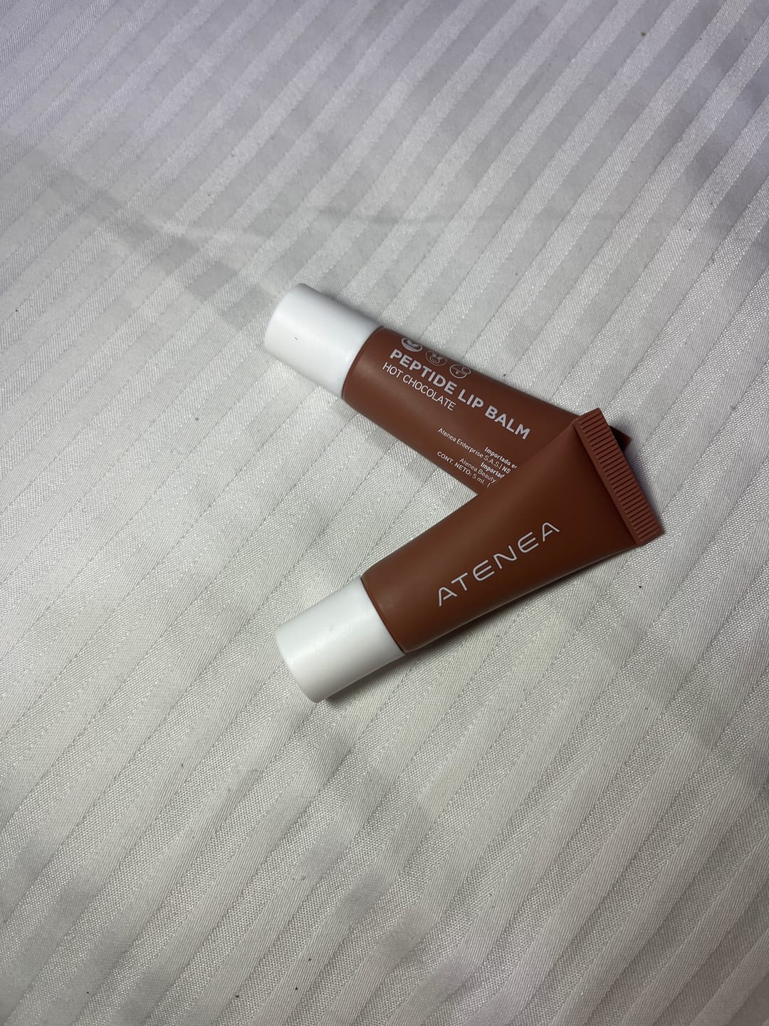 Customer photo review of PEPTIDE LIP BALM TRAVEL SIZE