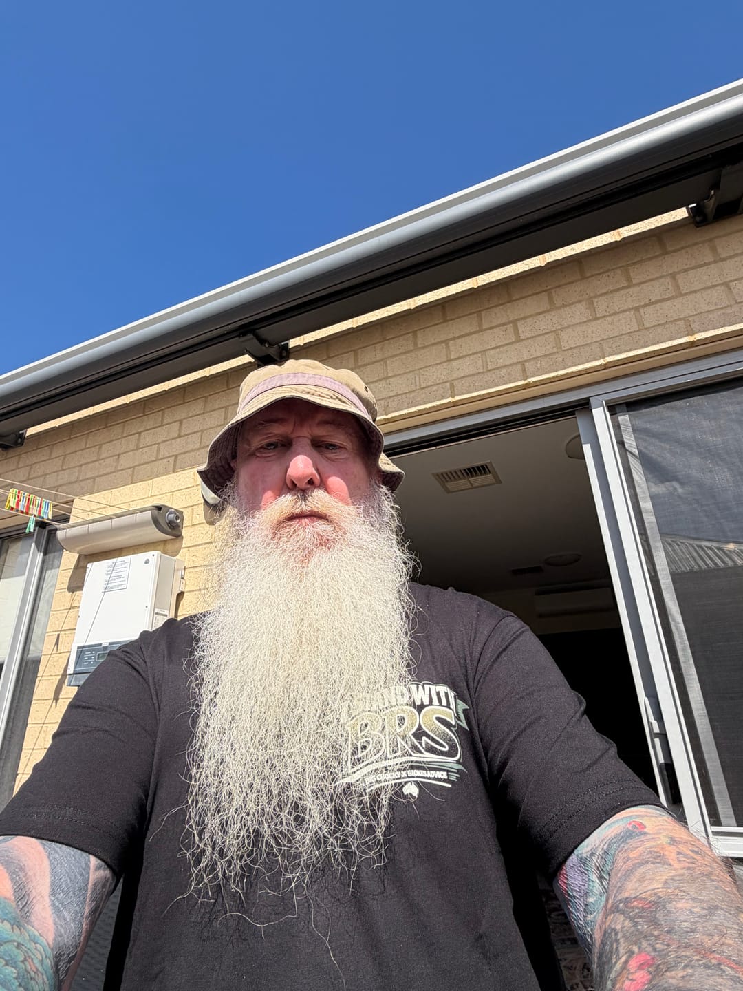 Customer photo review of Big Chocky | Stand With BRS Tee