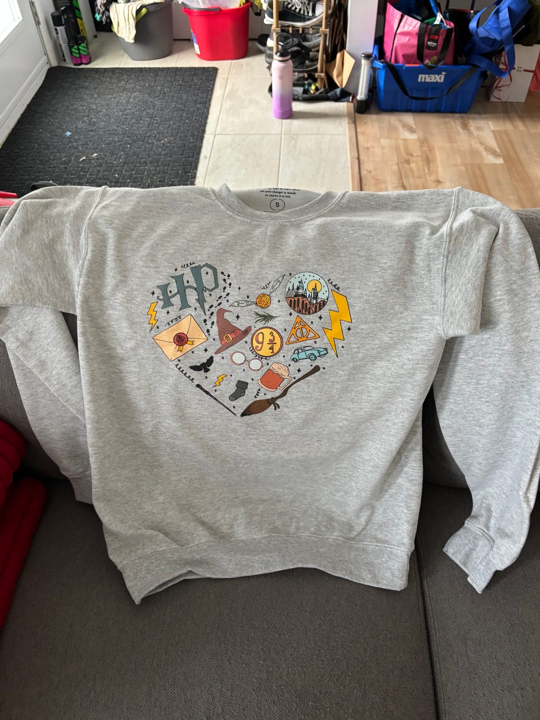 Customer photo review of Sweatshirt Coeur Potter