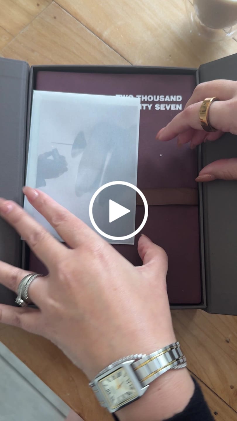 Customer video review of 2027 A5 Daily Diary - Faux Leather