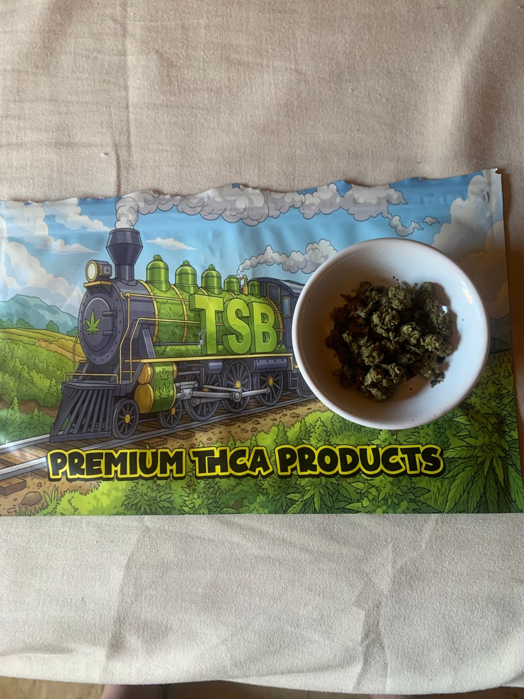 Customer photo review of Cheap THCA Flower Ounce