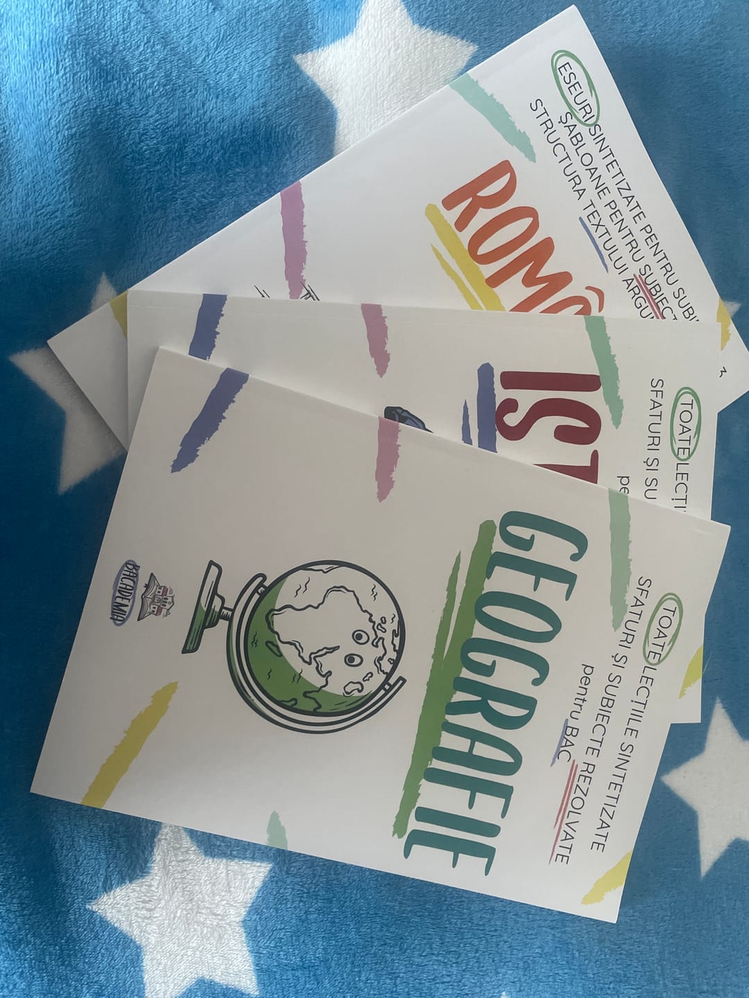 Customer photo review of Pachet Bacalaureat (Română + Istorie + Geografie) Bacademia