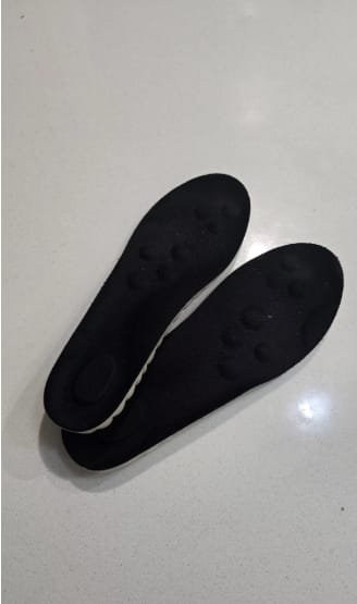 Customer photo review of Plantilla Ortopédica  de alta amortiguación