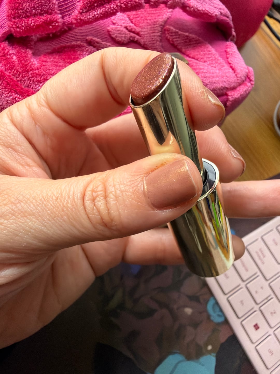 Customer photo review of Lipstick balm 1st Scene