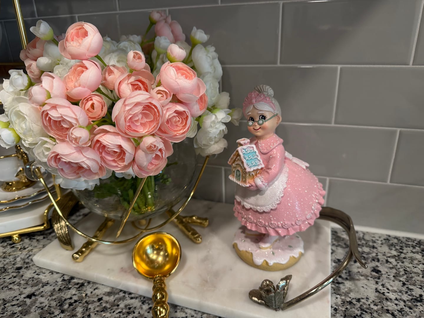 Customer photo review of Set of 6 stem pink
