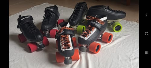 Customer photo review of Royal Assassin Indoor Roller Skate Wheels