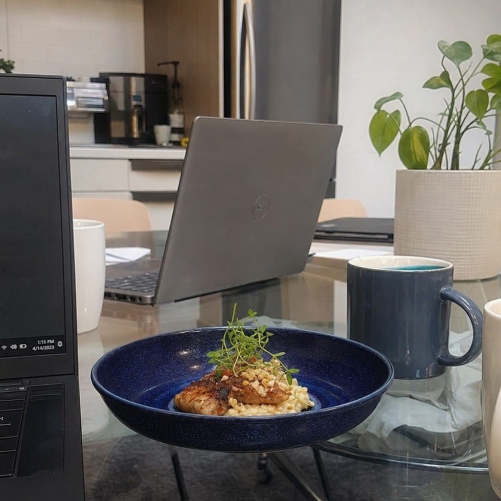 Customer photo review of Bowl 140mm Porcelain for Diverse Menus (Pack of 12)