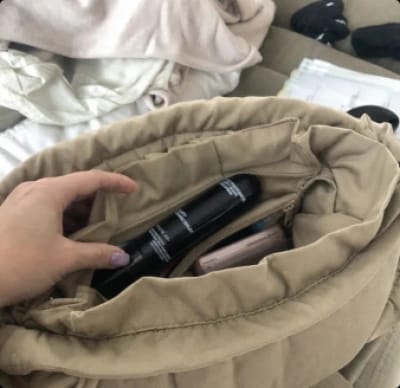 Customer photo review of 90ml Fluffy Volumizing Hair Shaping Spray, Long‑Lasting Mist with Sweet Peach Fragrance