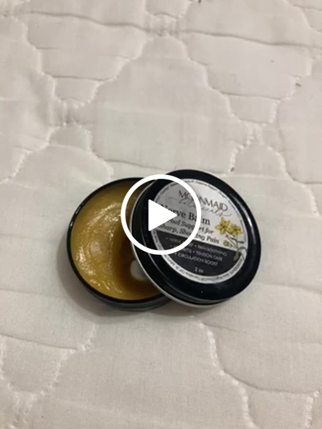 Customer video review of Nerve Balm