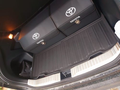 Customer photo review of Aufbewahrungsbox für den Kofferraum des Autos