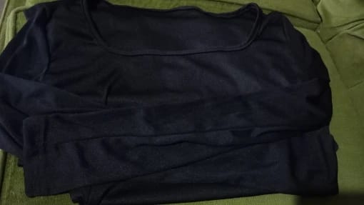 Customer photo review of Vestido Bodycon Midi Cuello Uve
