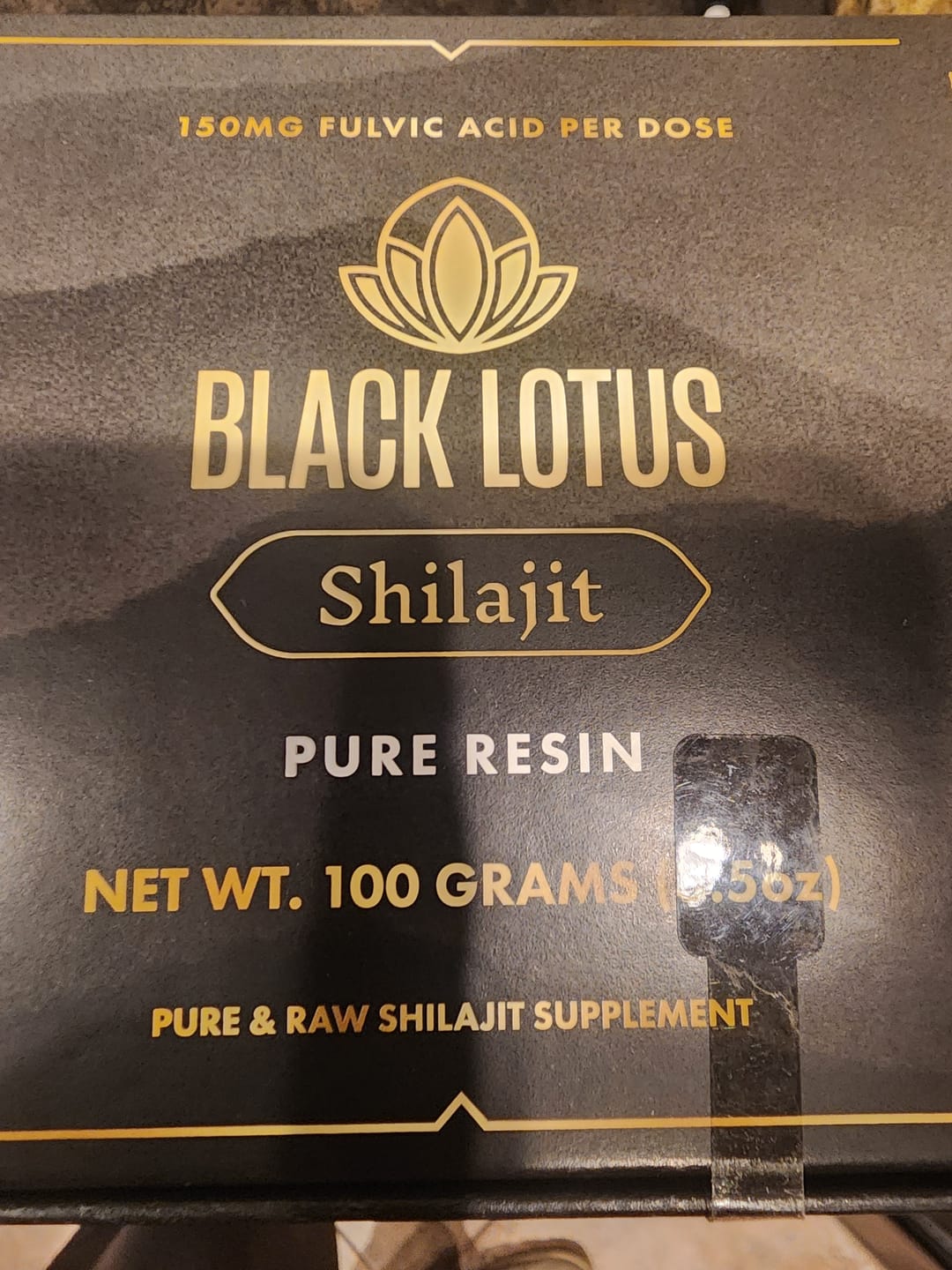 Customer photo review of Pure Shilajit Resin