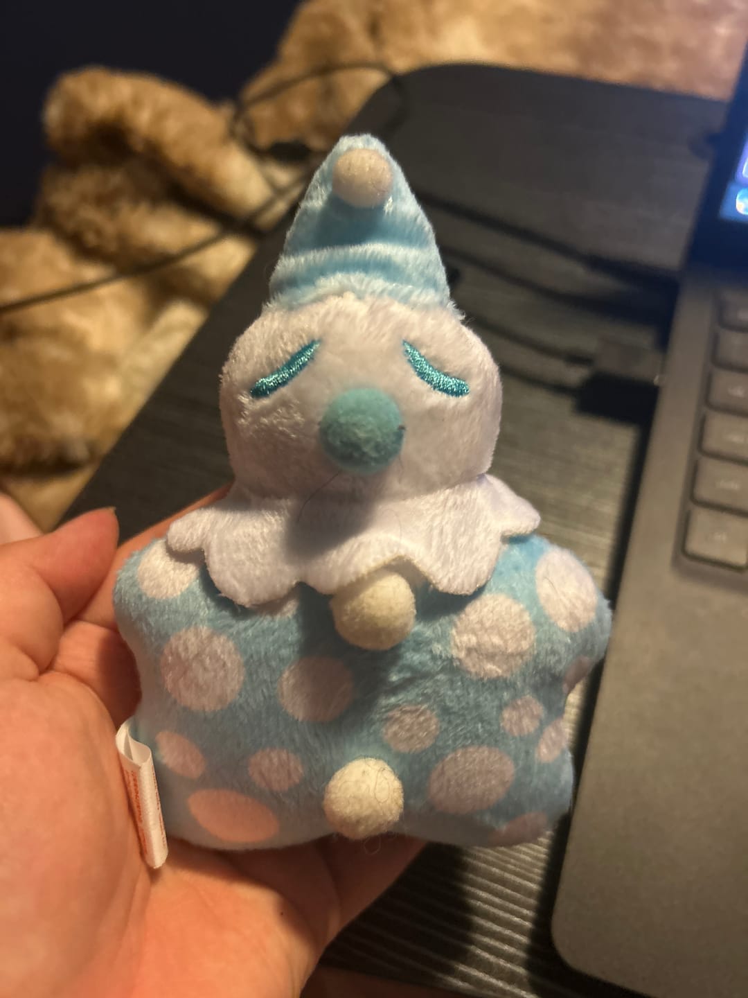 Customer photo review of Cute Lil Clown Plushies!