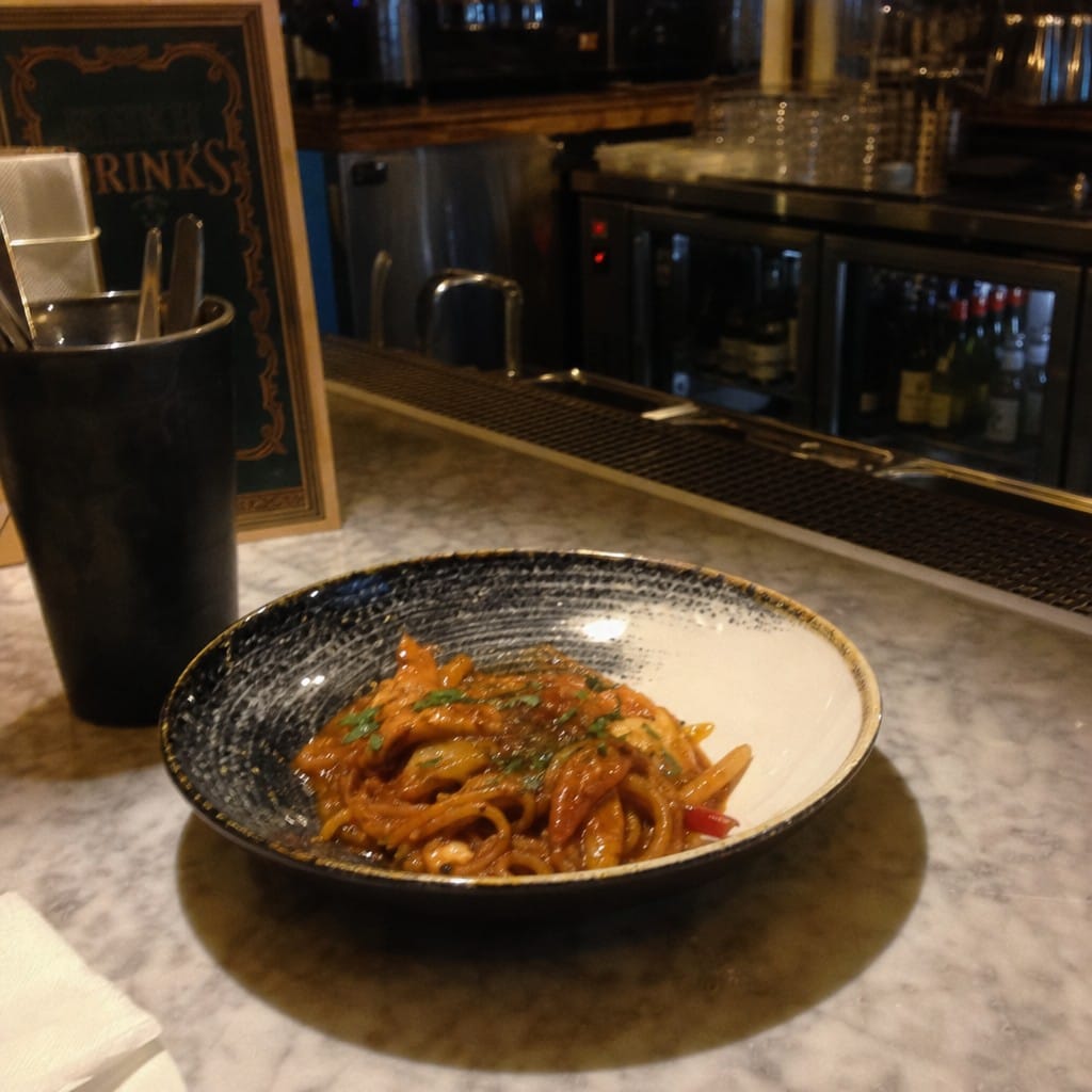 Customer photo review of Deep Bowls 190mm Black Vitrified Ceramic for Dining (Pack of 6)