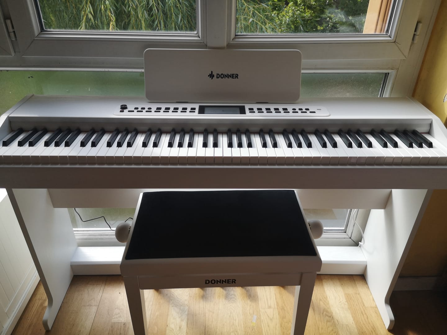 Customer photo review of Donner DDP-95 lesté Piano numérique