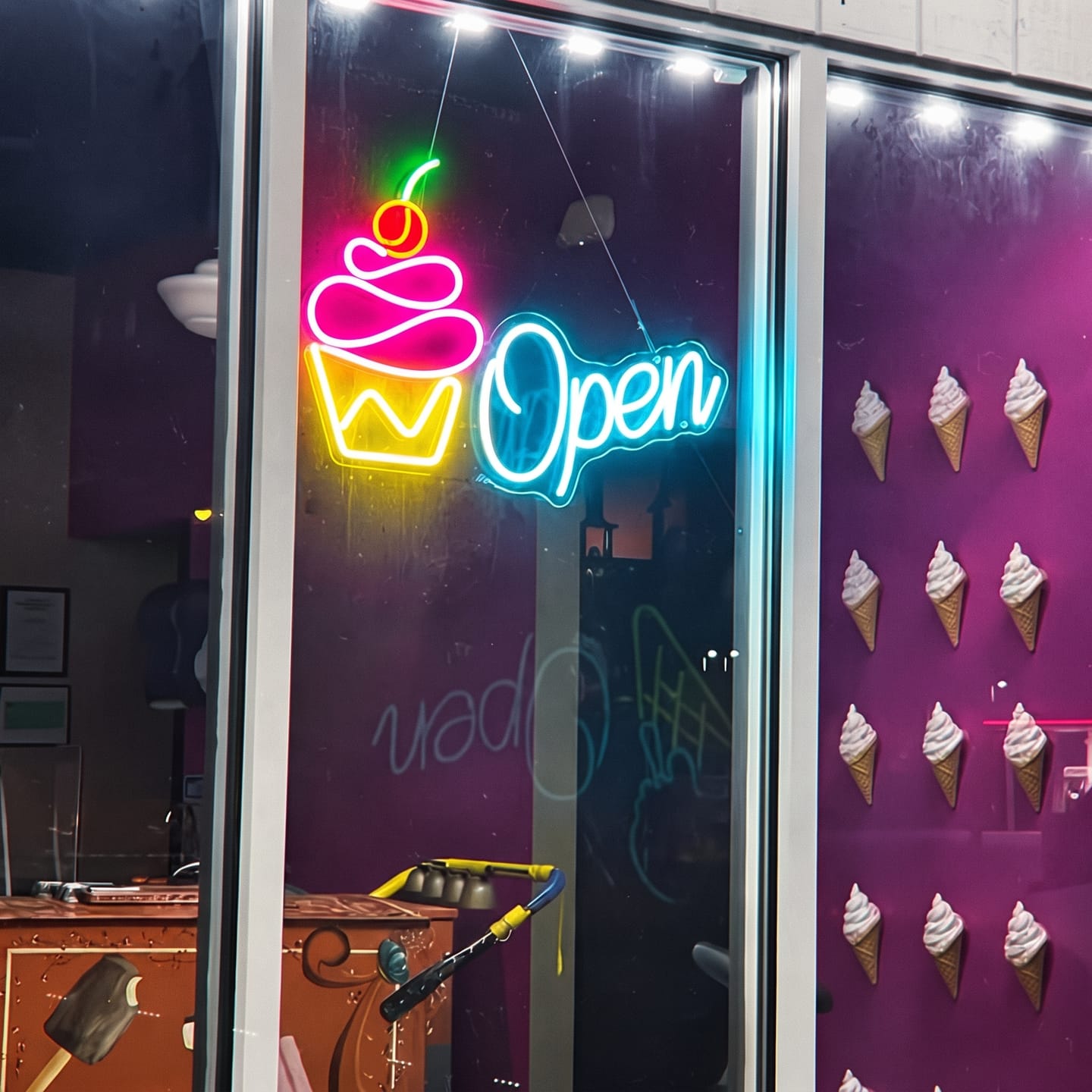 Customer photo review of Custom Sign For Aaron Cox