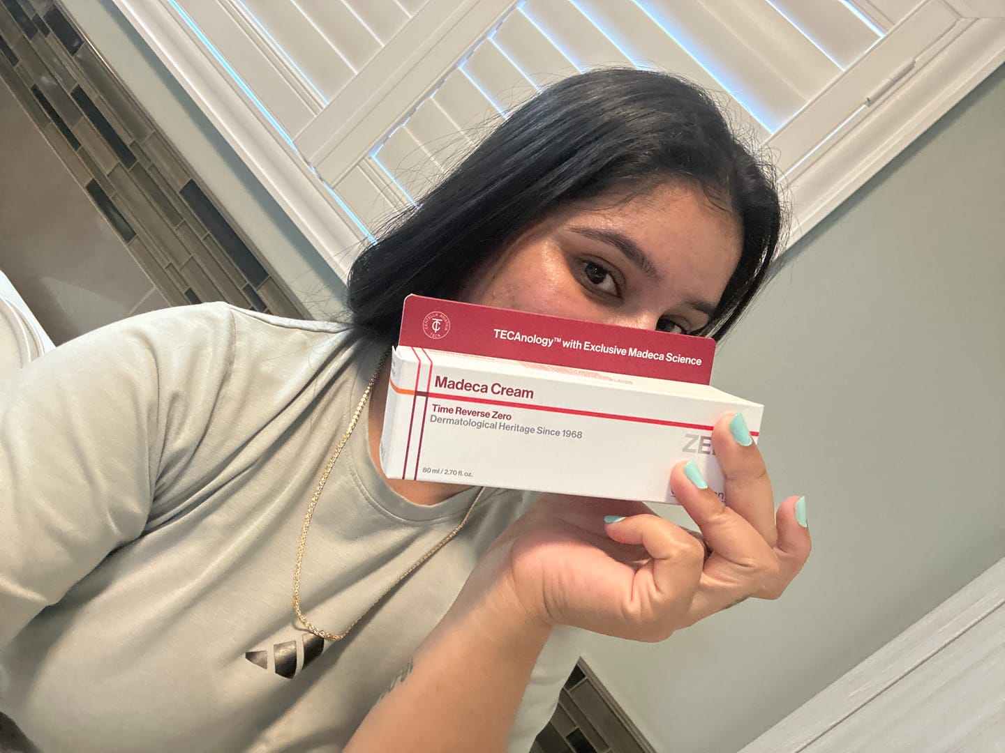 Customer photo review of Madeca Cream Time Reverse Zero 80ml