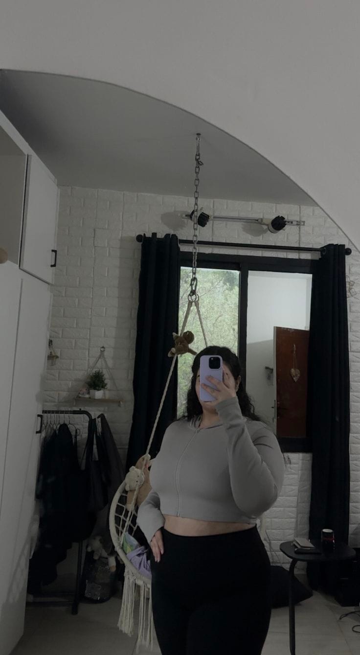 Customer photo review of Pefili ''CurveFlex'' Standart Beden Peluşlu Dikişsiz Tayt