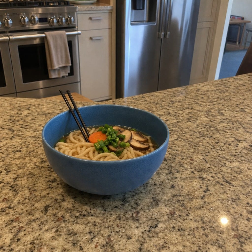 Customer photo review of Noodle Bowls 37.7oz Porcelain for Modern Dining (Pack of 6)