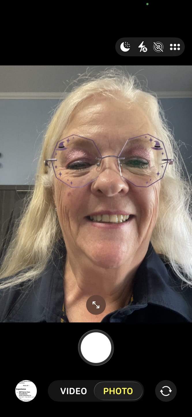 Customer photo review of Magi Eyeglasses