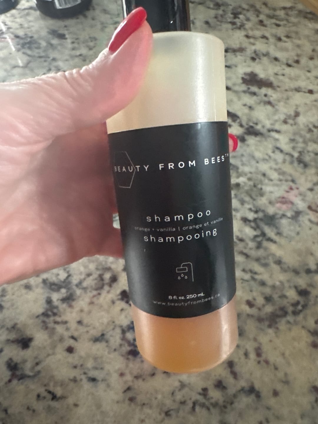 Customer photo review of Shampoo