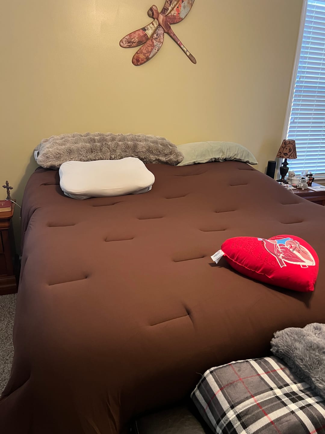 Customer photo review of MarshMellow Comforter