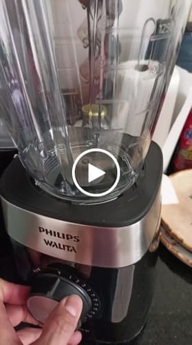 Customer photo review of PHILIPS Liquidificador Série 5000, RI2242, Preto, Jarra Inquebrável, Walita