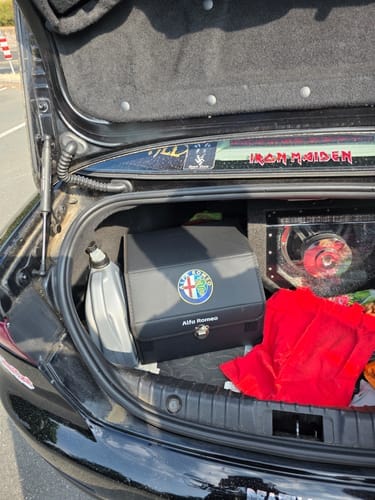 Customer photo review of Aufbewahrungsbox für den Kofferraum des Autos