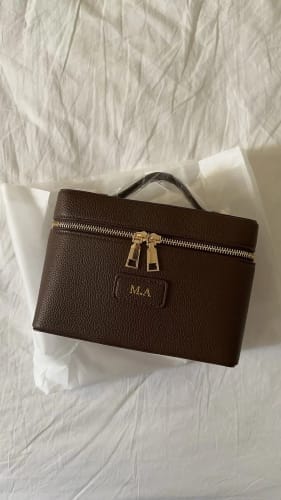 Customer photo review of Vanity Case en Cuir