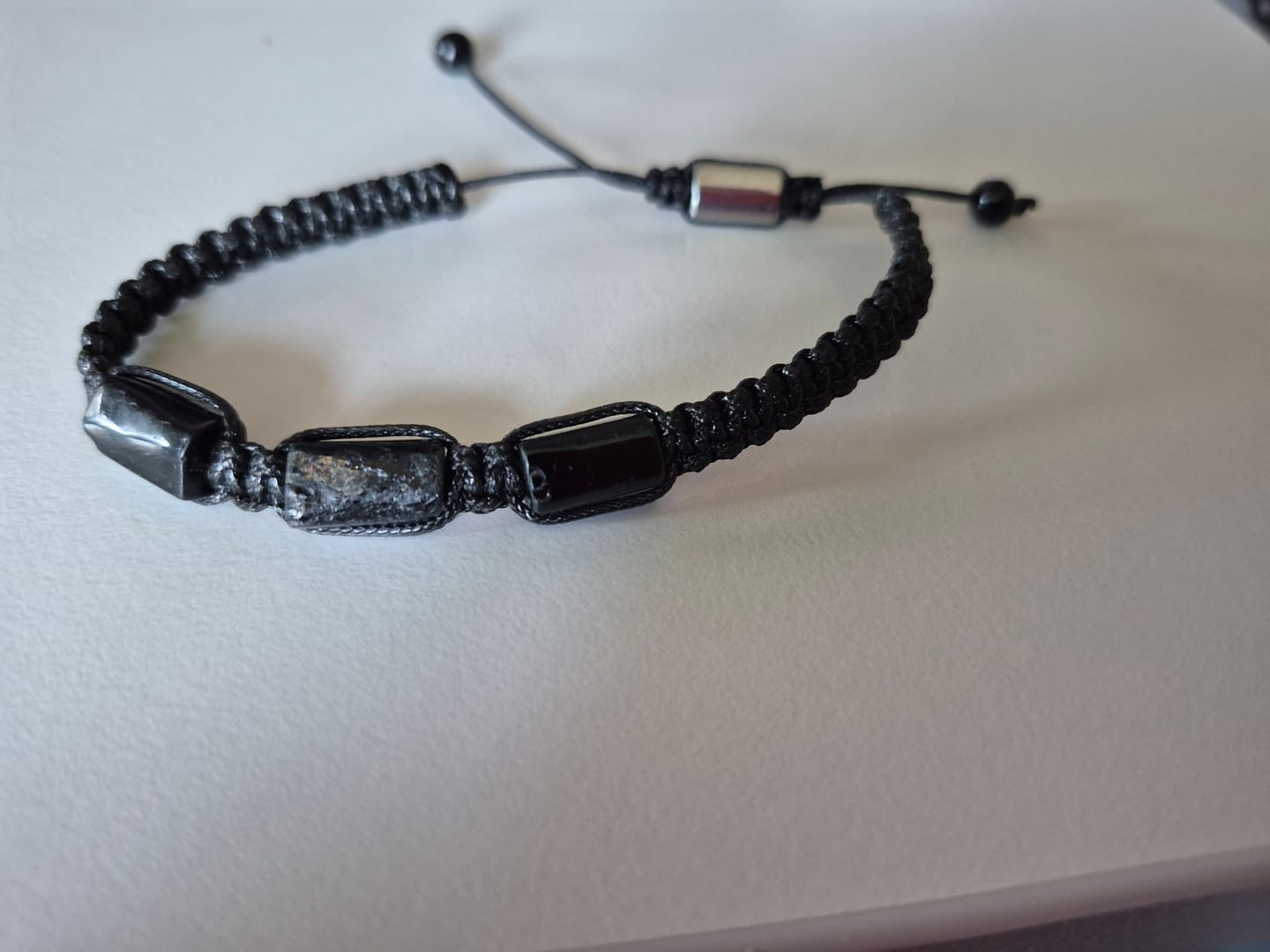 Customer photo review of Turmalin Armband - Unbearbeitet