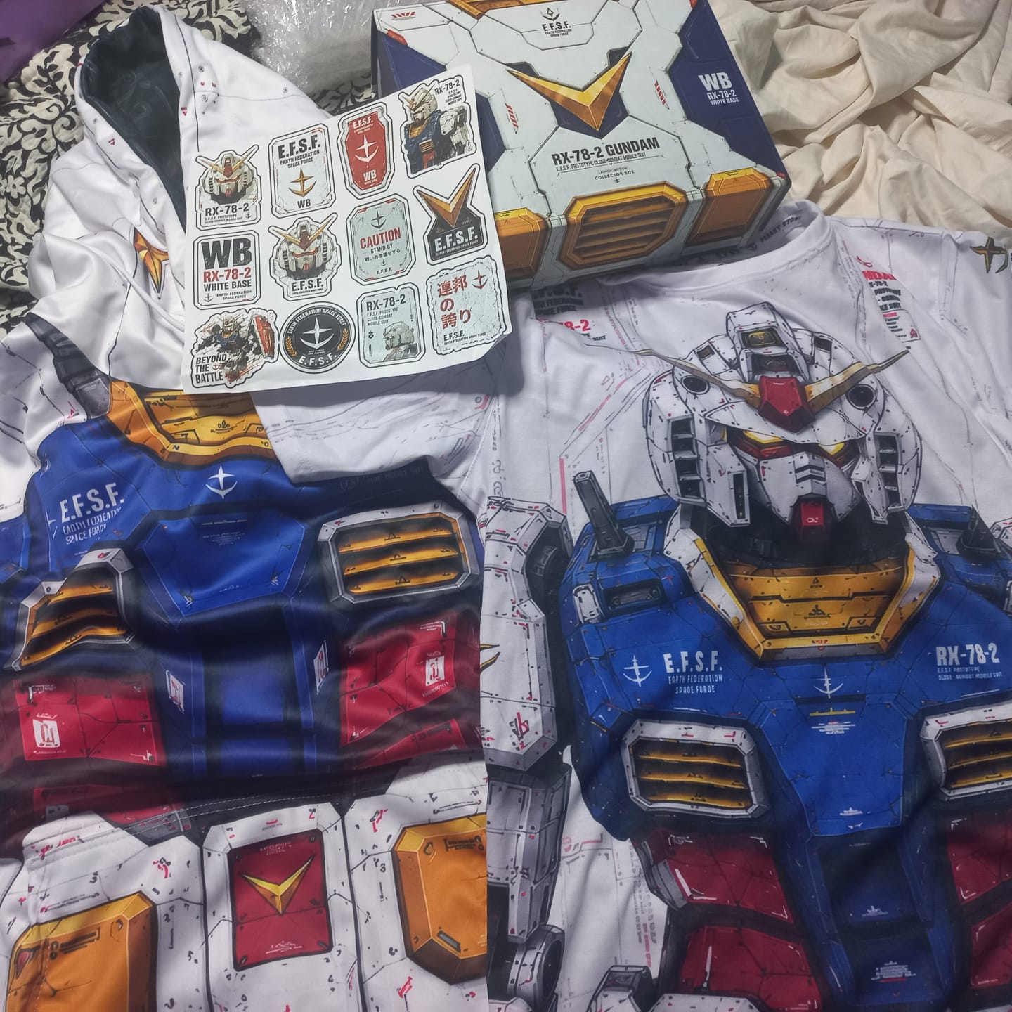 Customer photo review of RX-78-2 WHITE BASE EDITION
