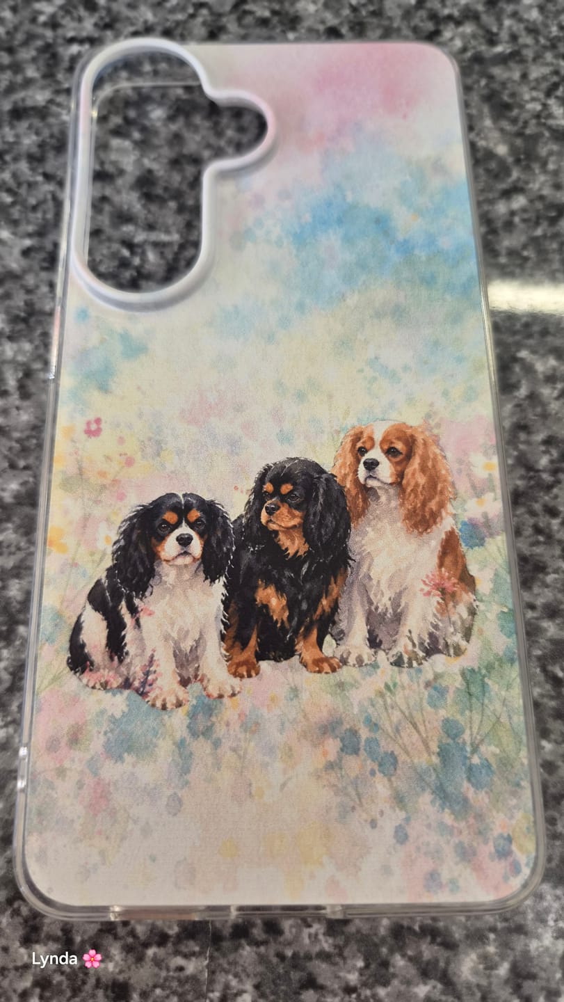 Customer photo review of Watercolour - Personalised Phone Case
