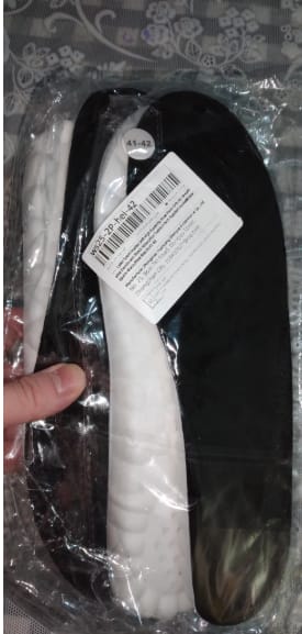 Customer photo review of Plantilla Ortopédica  de alta amortiguación